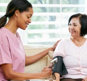 Doctor visit at home...